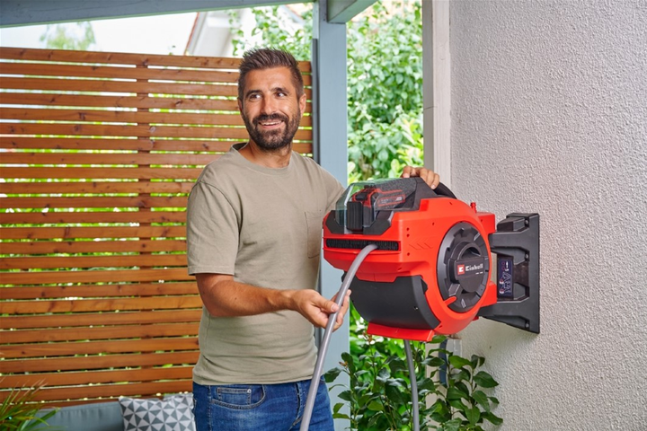 Akumulatorowy zwijacz węża Einhell X-Change GE-HR 18/30 Li - Solo (4173770) - obraz 11