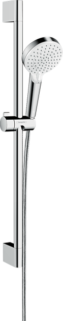 Zestaw prysznicowy Hansgrohe Crometta Vario EcoSmart 65 chrom/biały 26534400 - obraz 1