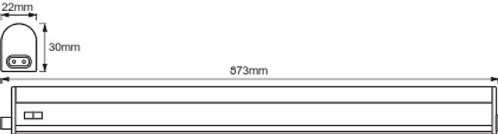 Lampa meblowa LEDVANCE LED SWITCH BATTEN 10W 1100Lm 4000K 0.9m - obraz 14
