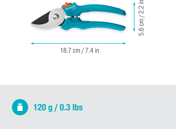 Секатор Gardena EasyCut 20 мм (12230-20.000.00) - зображення 5