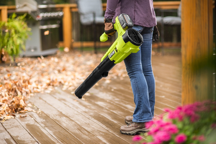 Акумуляторний садовий повітродув RYOBI ONE+ RY18BLA-0 (5133005411) - зображення 4