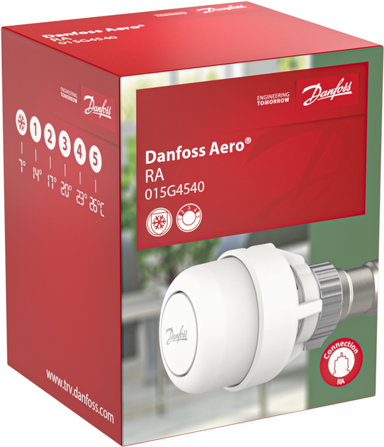 Głowica termostatyczna Danfoss Aero RA Click (015G4540) - obraz 7