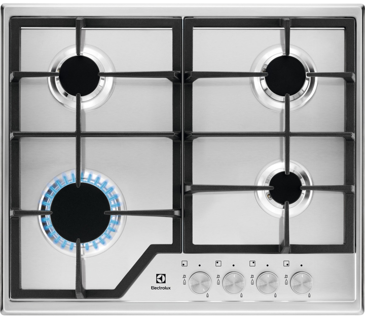 Варильна поверхня газова Electrolux KGS6426SX - зображення 1