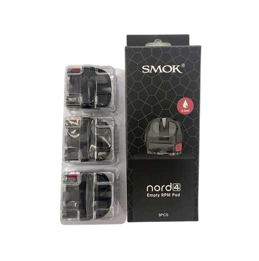 Картридж Smok Nord 4 80W Empty RPM 2 POD Translucent Black 4.5 мл без испарителя - Фото 5 Картридж Smok Nord 4 80W Empty RPM 2 POD Translucent Black 4.5 мл без испарителя - изображение 5
