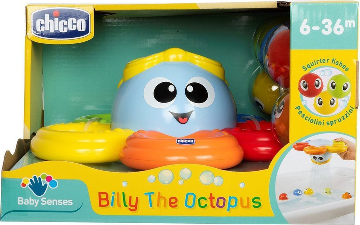 Іграшка для ванни Chicco Восьминіг Біллі (10037.00) - зображення 10