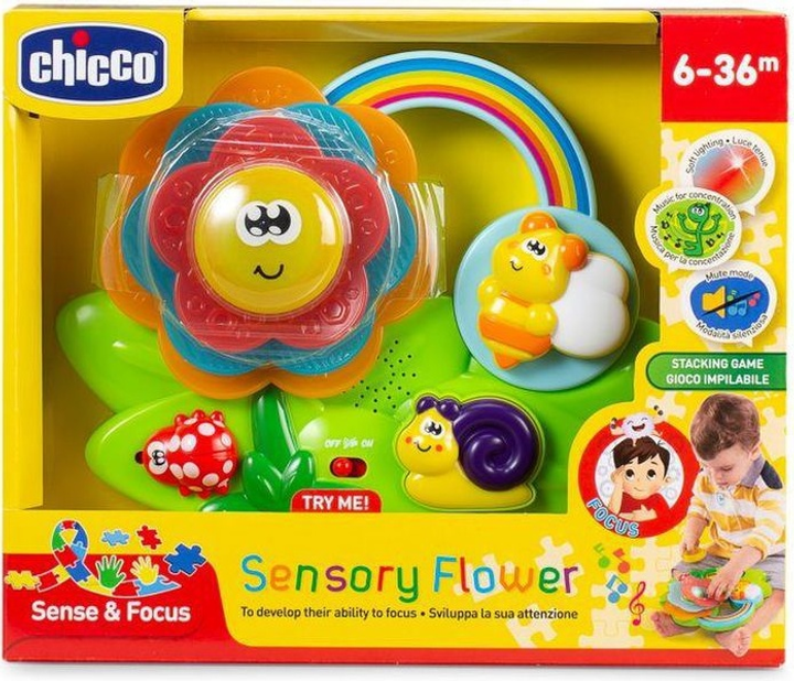 Іграшка розвиваюча Chicco Sensory Flower (10156.00) - зображення 12
