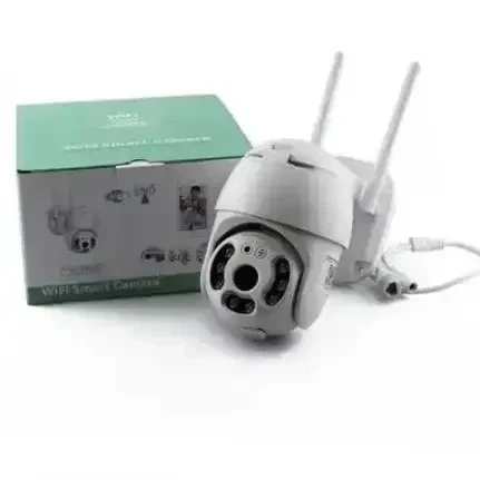 Наружная WiFi камера видеонаблюдения для двора PTZ A6 4mp ICSEE + блок питания. - изображение 6