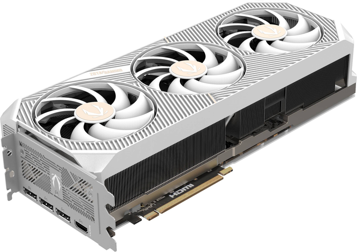 Karta graficzna Zotac PCI-Ex GeForce RTX 5080 SOLID OC White Edition 16GB GDDR7 (256bit) (2640/30000) (HDMI, 3 x DisplayPort) (ZT-B50800Q-10P) - obraz 2