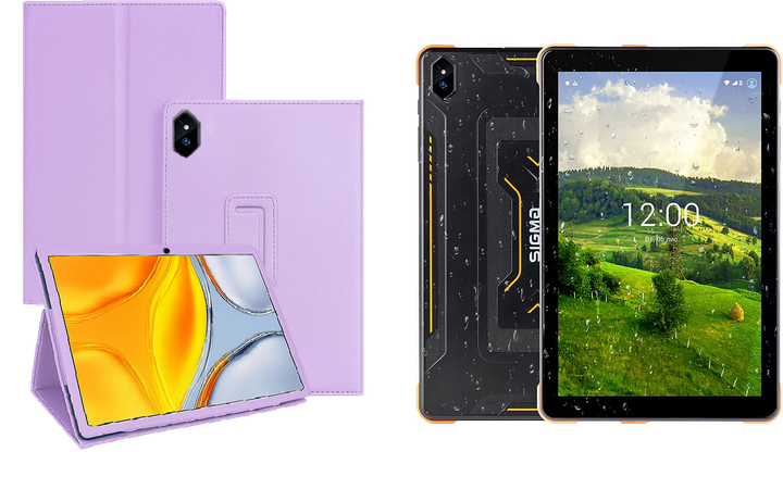 Чохол-підставка CRAYTON для Sigma mobile TAB A1033 X-treme – стиль, захист і ручна збірка, колір Фіолетовий - Фото 1 Чохол-підставка CRAYTON для Sigma mobile TAB A1033 X-treme – стиль, захист і ручна збірка, колір Фіолетовий - зображення 1