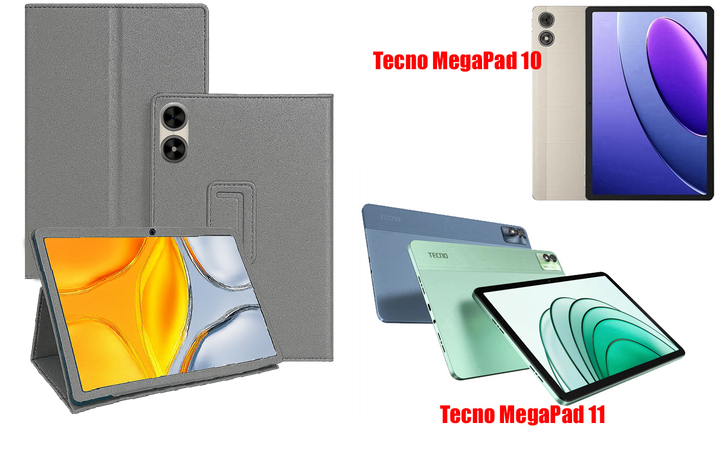 Чехол-подставка CRAYTON для Tecno MegaPad 10, MegaPad 11 – стиль, защита и ручная сборка, цвет Серый тм - Фото 1 Чехол-подставка CRAYTON для Tecno MegaPad 10, MegaPad 11 – стиль, защита и ручная сборка, цвет Серый тм - изображение 1