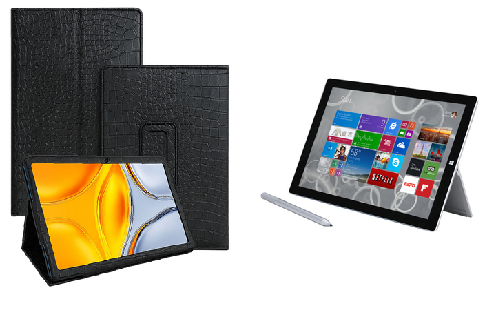 Чехол-подставка CRAYTON для Microsoft Surface Pro 2, Pro 3, Pro 4 – стиль, защита и ручная сборка, цвет Крокодил - Фото 1 Чехол-подставка CRAYTON для Microsoft Surface Pro 2, Pro 3, Pro 4 – стиль, защита и ручная сборка, цвет Крокодил - изображение 1
