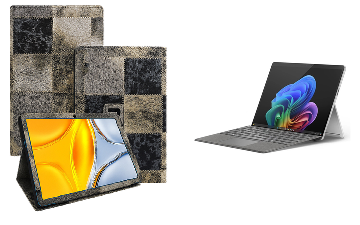 Чехол-подставка CRAYTON для Microsoft Surface 11 pro Copilot+ – стиль, защита и ручная сборка, цвет Мех - Фото 1 Чехол-подставка CRAYTON для Microsoft Surface 11 pro Copilot+ – стиль, защита и ручная сборка, цвет Мех - изображение 1