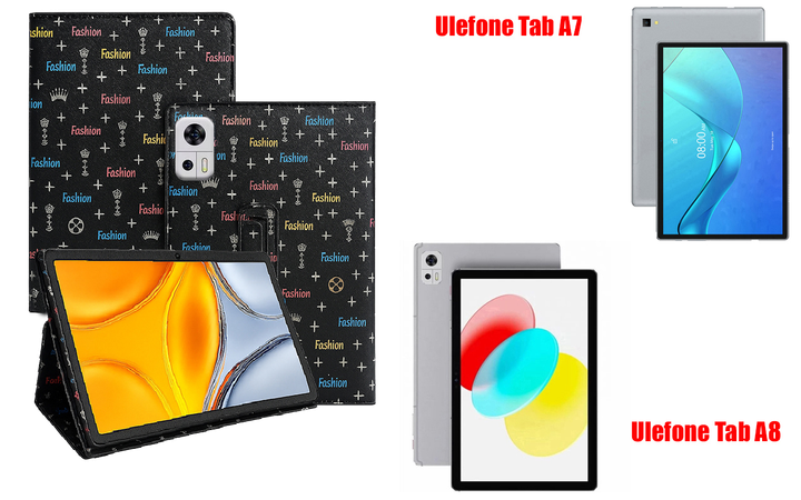 Чехол-подставка CRAYTON для Ulefone Tab A7, Tab A8 – стиль, защита и ручная сборка, цвет Фэшн черный - Фото 1 Чехол-подставка CRAYTON для Ulefone Tab A7, Tab A8 – стиль, защита и ручная сборка, цвет Фэшн черный - изображение 1