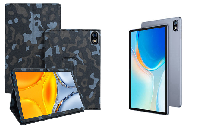 Чехол-подставка CRAYTON для Ulefone Tab W10 – стиль, защита и ручная сборка, цвет Хаки зима - Фото 1 Чехол-подставка CRAYTON для Ulefone Tab W10 – стиль, защита и ручная сборка, цвет Хаки зима - изображение 1