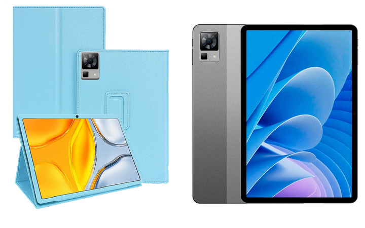 Чехол-подставка CRAYTON для DOOGEE T30, T30 Pro – стиль, защита и ручная сборка, цвет Голубой - Фото 1 Чехол-подставка CRAYTON для DOOGEE T30, T30 Pro – стиль, защита и ручная сборка, цвет Голубой - изображение 1
