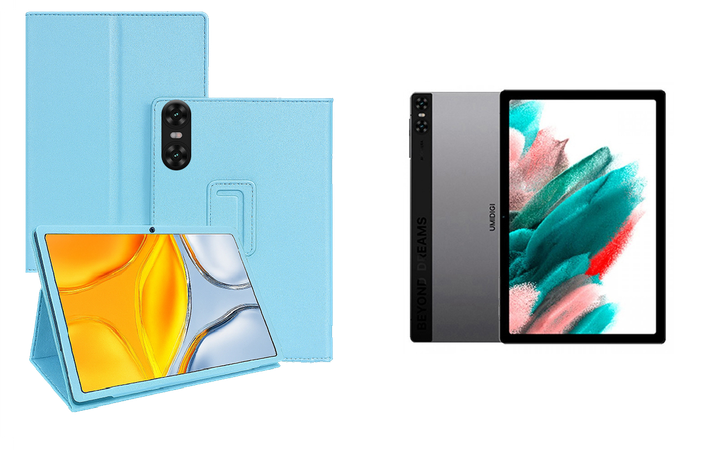 Чехол-подставка CRAYTON для UMIDIGI Tab A13 – стиль, защита и ручная сборка, цвет Голубой - Фото 1 Чехол-подставка CRAYTON для UMIDIGI Tab A13 – стиль, защита и ручная сборка, цвет Голубой - изображение 1