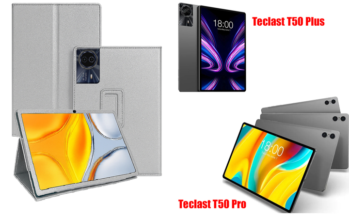 Чохол-підставка CRAYTON для Teclast T50 Plus, T50 Pro – стиль, захист і ручна збірка, колір Срібло - Фото 1 Чохол-підставка CRAYTON для Teclast T50 Plus, T50 Pro – стиль, захист і ручна збірка, колір Срібло - зображення 1