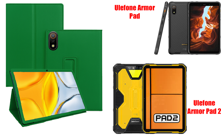 Чехол-подставка CRAYTON для Ulefone Armor Pad, Armor Pad 2 – стиль, защита и ручная сборка, цвет Зеленый тм - Фото 1 Чехол-подставка CRAYTON для Ulefone Armor Pad, Armor Pad 2 – стиль, защита и ручная сборка, цвет Зеленый тм - изображение 1