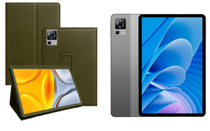 Чохол-підставка CRAYTON для DOOGEE T30, T30 Pro – стиль, захист і ручна збірка, колір Оливковий - Фото 1 Чохол-підставка CRAYTON для DOOGEE T30, T30 Pro – стиль, захист і ручна збірка, колір Оливковий - зображення 1