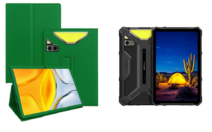 Чехол-подставка CRAYTON для Ulefone Armor Pad 4 Ultra – стиль, защита и ручная сборка, цвет Зеленый тм - Фото 1 Чехол-подставка CRAYTON для Ulefone Armor Pad 4 Ultra – стиль, защита и ручная сборка, цвет Зеленый тм - изображение 1
