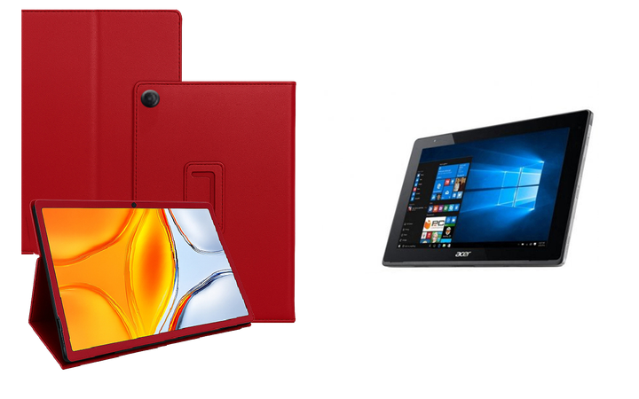 Чехол-подставка CRAYTON для Acer One 10 S1003 – стиль, защита и ручная сборка, цвет Красный - Фото 1 Чехол-подставка CRAYTON для Acer One 10 S1003 – стиль, защита и ручная сборка, цвет Красный - изображение 1