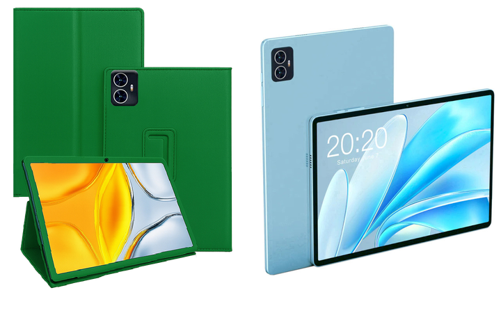 Чохол-підставка CRAYTON для Teclast M50, M50 Pro, M50HD – стиль, захист і ручна збірка, колір Зелений тм - Фото 1 Чохол-підставка CRAYTON для Teclast M50, M50 Pro, M50HD – стиль, захист і ручна збірка, колір Зелений тм - зображення 1