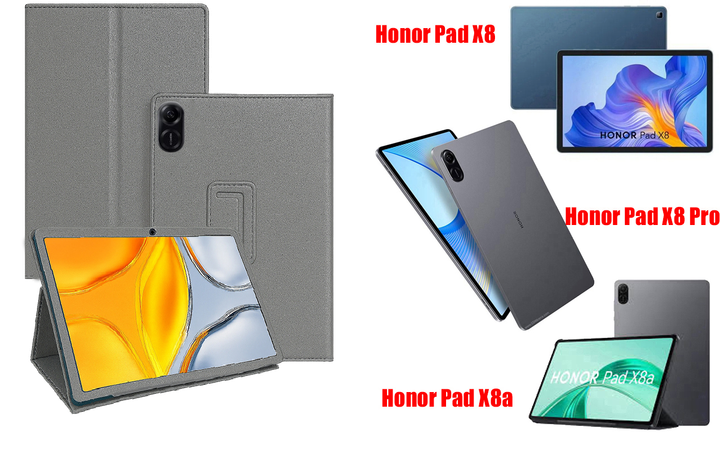 Чехол-подставка CRAYTON для Honor Pad X8, Pad X8 Pro, Pad X8a – стиль, защита и ручная сборка, цвет Серый тм - Фото 1 Чехол-подставка CRAYTON для Honor Pad X8, Pad X8 Pro, Pad X8a – стиль, защита и ручная сборка, цвет Серый тм - изображение 1