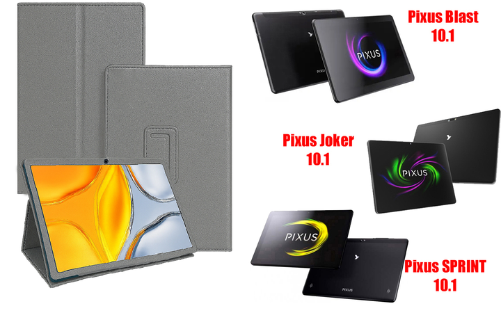 Чохол-підставка CRAYTON для Pixus Blast 10.1, Joker 10.1, SPRINT 10.1 – стиль, захист і ручна збірка, колір Сірий тм - Фото 1 Чохол-підставка CRAYTON для Pixus Blast 10.1, Joker 10.1, SPRINT 10.1 – стиль, захист і ручна збірка, колір Сірий тм - зображення 1