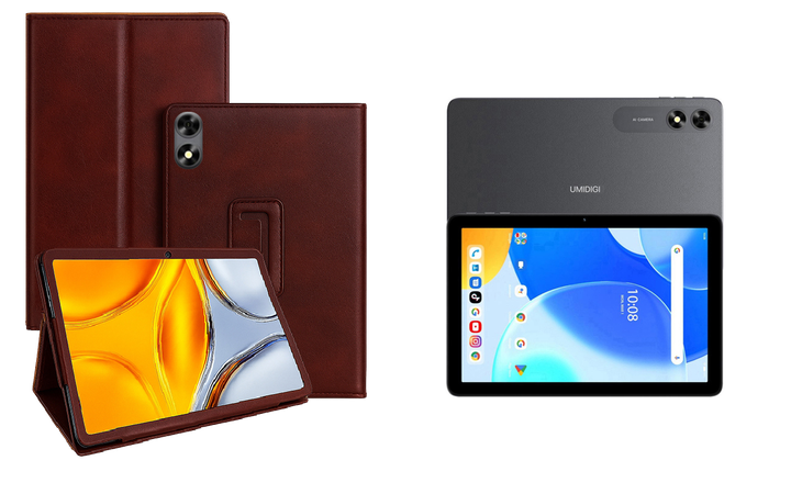 Чехол-подставка CRAYTON для UMIDIGI G3 Tab Ultra – стиль, защита и ручная сборка, цвет Карминовый - Фото 1 Чехол-подставка CRAYTON для UMIDIGI G3 Tab Ultra – стиль, защита и ручная сборка, цвет Карминовый - изображение 1