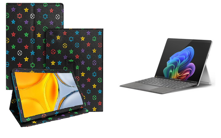 Чехол-подставка CRAYTON для Microsoft Surface 11 pro Copilot+ – стиль, защита и ручная сборка, цвет Л черный - Фото 1 Чехол-подставка CRAYTON для Microsoft Surface 11 pro Copilot+ – стиль, защита и ручная сборка, цвет Л черный - изображение 1