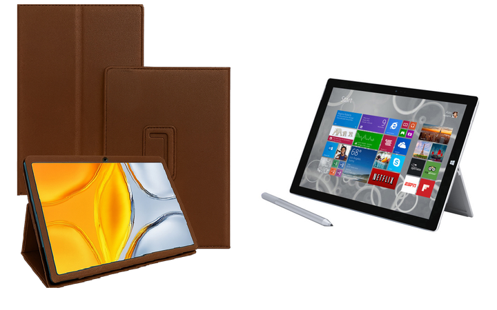 Чехол-подставка CRAYTON для Microsoft Surface Pro 2, Pro 3, Pro 4 – стиль, защита и ручная сборка, цвет Коричневый св - Фото 1 Чехол-подставка CRAYTON для Microsoft Surface Pro 2, Pro 3, Pro 4 – стиль, защита и ручная сборка, цвет Коричневый св - изображение 1