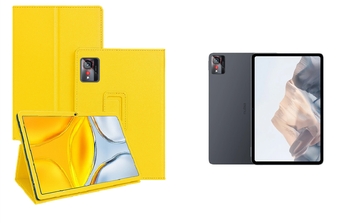 Чехол-подставка CRAYTON для ZTE Nubia Pad Pro – стиль, защита и ручная сборка, цвет Жёлтый - Фото 1 Чехол-подставка CRAYTON для ZTE Nubia Pad Pro – стиль, защита и ручная сборка, цвет Жёлтый - изображение 1