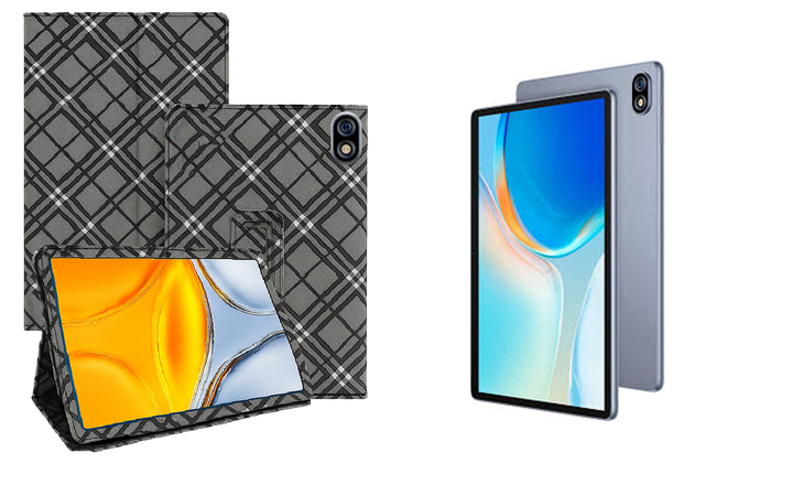 Чехол-подставка CRAYTON для Ulefone Tab W10 – стиль, защита и ручная сборка, цвет Клетка - Фото 1 Чехол-подставка CRAYTON для Ulefone Tab W10 – стиль, защита и ручная сборка, цвет Клетка - изображение 1