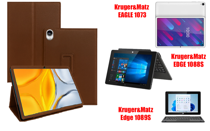 Чехол-подставка CRAYTON для Kruger&Matz EAGLE 1073, EDGE 1088S, Edge 1089S – стиль, защита и ручная сборка, цвет Коричневый св - Фото 1 Чехол-подставка CRAYTON для Kruger&Matz EAGLE 1073, EDGE 1088S, Edge 1089S – стиль, защита и ручная сборка, цвет Коричневый св - изображение 1