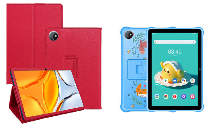 Чехол-подставка CRAYTON для Blackview TAB A7 Kids – стиль, защита и ручная сборка, цвет Малиновый - Фото 1 Чехол-подставка CRAYTON для Blackview TAB A7 Kids – стиль, защита и ручная сборка, цвет Малиновый - изображение 1