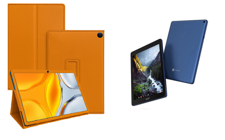 Чохол-підставка CRAYTON для Acer Chromebook Tab 10 – стиль, захист і ручна збірка, колір Помаранчевий - Фото 1 Чохол-підставка CRAYTON для Acer Chromebook Tab 10 – стиль, захист і ручна збірка, колір Помаранчевий - зображення 1