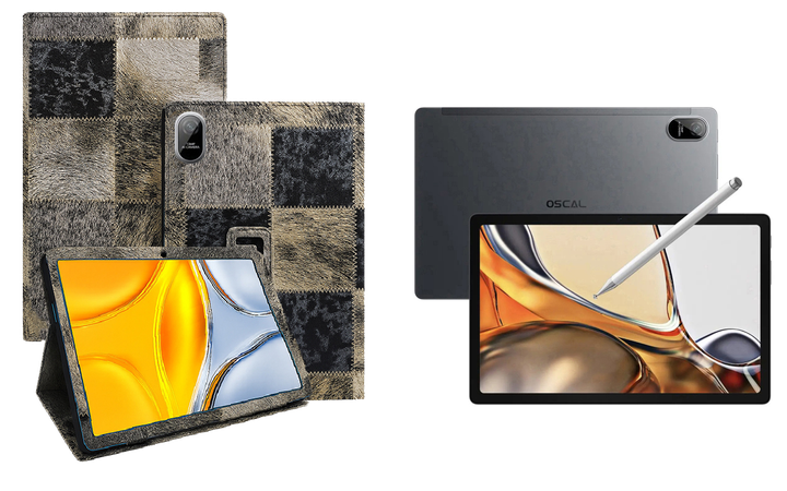 Чохол-підставка CRAYTON для Blackview Oscal Pad 15 – стиль, захист і ручна збірка, колір Хутро - Фото 1 Чохол-підставка CRAYTON для Blackview Oscal Pad 15 – стиль, захист і ручна збірка, колір Хутро - зображення 1