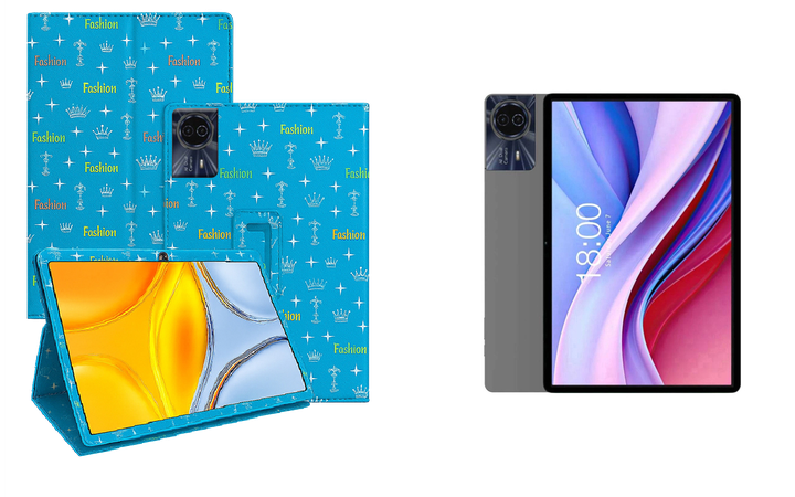 Чехол-подставка CRAYTON для Teclast M50S – стиль, защита и ручная сборка, цвет Фэшн синий - Фото 1 Чехол-подставка CRAYTON для Teclast M50S – стиль, защита и ручная сборка, цвет Фэшн синий - изображение 1
