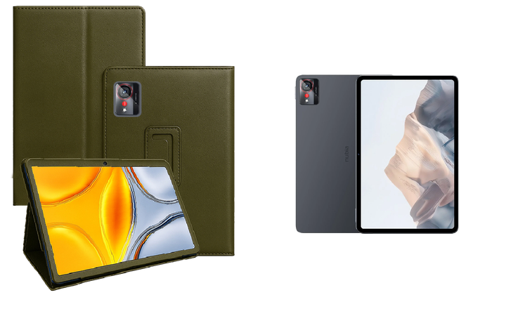 Чехол-подставка CRAYTON для ZTE Nubia Pad Pro – стиль, защита и ручная сборка, цвет Оливковый - Фото 1 Чехол-подставка CRAYTON для ZTE Nubia Pad Pro – стиль, защита и ручная сборка, цвет Оливковый - изображение 1
