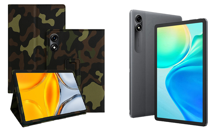 Чехол-подставка CRAYTON для Blackview Tab 90 – стиль, защита и ручная сборка, цвет Хаки тм - Фото 1 Чехол-подставка CRAYTON для Blackview Tab 90 – стиль, защита и ручная сборка, цвет Хаки тм - изображение 1