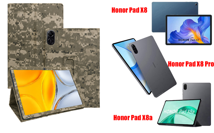 Чохол-підставка CRAYTON для Honor Pad X8, Pad X8 Pro, Pad X8a – стиль, захист і ручна збірка, колір Піксель М14 - Фото 1 Чохол-підставка CRAYTON для Honor Pad X8, Pad X8 Pro, Pad X8a – стиль, захист і ручна збірка, колір Піксель М14 - зображення 1