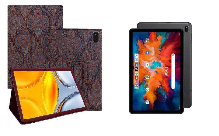 Чехол-подставка CRAYTON для Umidigi A11 TAB – стиль, защита и ручная сборка, цвет Пестрый - Фото 1 Чехол-подставка CRAYTON для Umidigi A11 TAB – стиль, защита и ручная сборка, цвет Пестрый - изображение 1