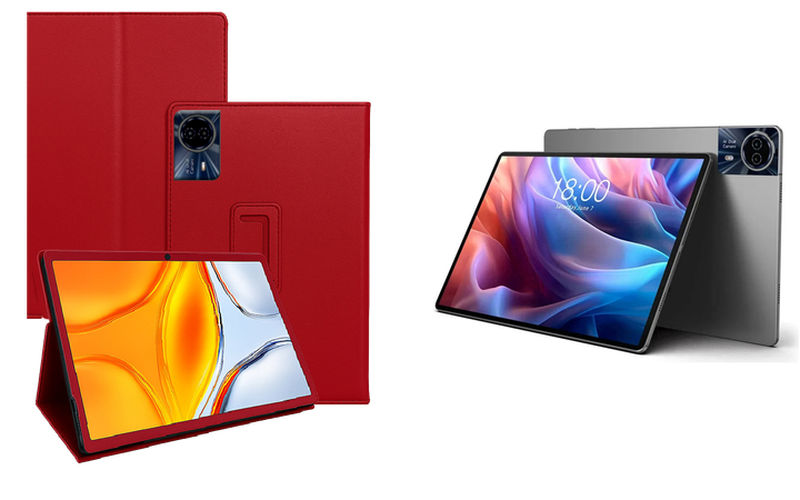Чехол-подставка CRAYTON для Teclast T65 Max – стиль, защита и ручная сборка, цвет Красный - Фото 1 Чехол-подставка CRAYTON для Teclast T65 Max – стиль, защита и ручная сборка, цвет Красный - изображение 1