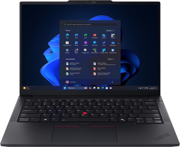 Laptop Lenovo ThinkPad E14 G7 (21T0003PMH) Black - obraz 1