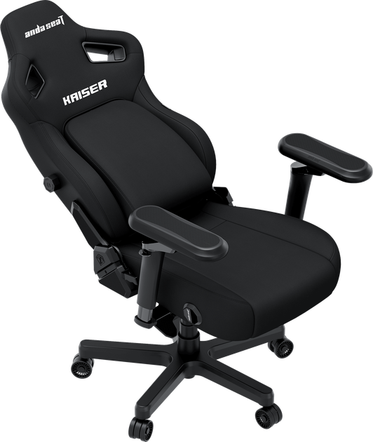 Fotel gamingowy Anda Seat Kaiser 4 V2 Size XL Black Fabric (AD12YDDC-XLL-20-B-CF-03) - obraz 7
