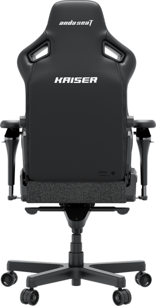 Fotel gamingowy Anda Seat Kaiser 4 V2 Size XL Dark Gray Fabric (AD12YDDC-XLL-20-GB-CF-03) - obraz 4