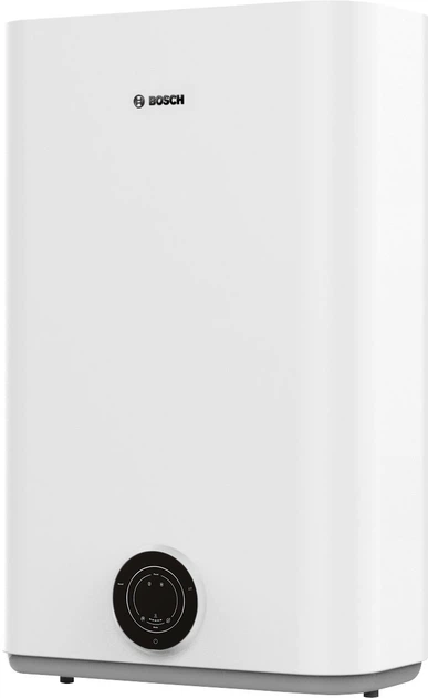Водонагреватель электр. BOSCH плоский слим Tronic 3500, 80 л, 1,5 кВт, ун. монтаж, эл. упр-ние, B, белый - изображение 3