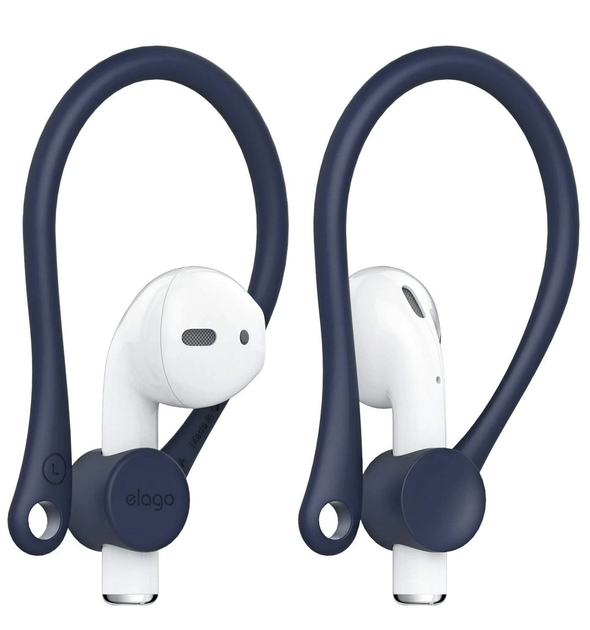 Тримачі для навушників Elago Earhook для Airpods Сині (EAP-HOOKS-JIN) - зображення 7