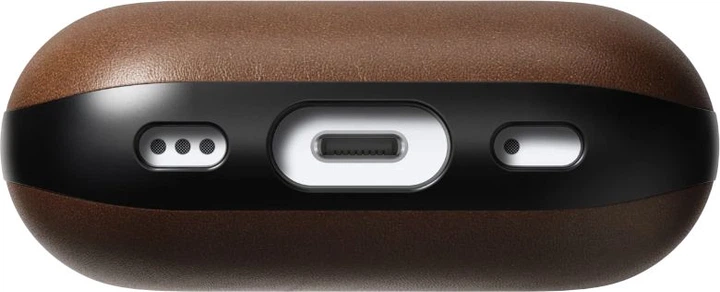 Чехол Nomad Modern Leather Case Brown for Airpods Pro 2nd Gen - Фото 10 Чехол Nomad Modern Leather Case Brown for Airpods Pro 2nd Gen - изображение 10