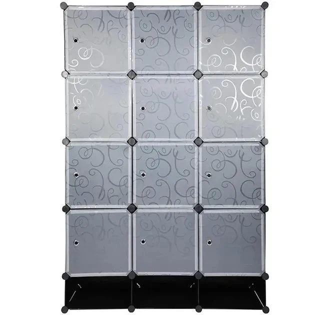 Шкаф гардероб пластиковый для хранения вещей Storage Cube Cabinet МР-31262-А - изображение 5